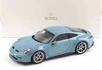 Porsche 911 S/T 2023 Meissenblue 1:18