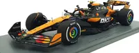 McLaren MCL38 McLaren No.4 Winner Abu Dhabi GP 2024 Lando Norris in 1:18 scale