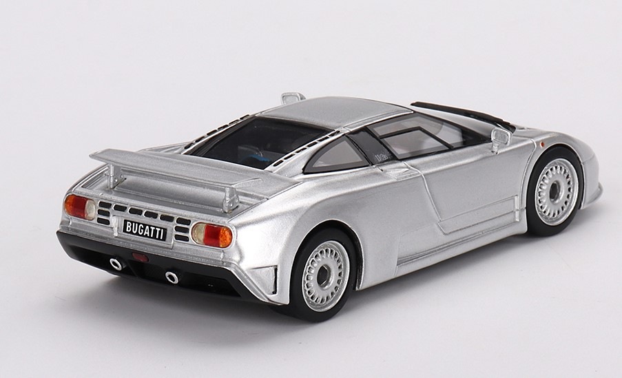 Miniature Alezan Models 1/43 Bugatti EB 110 - Version First Nose - Soufflerie - Résine Blanche