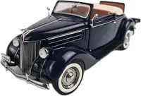1936 Ford Deluxe Cabriolet blue in 1:24 scale