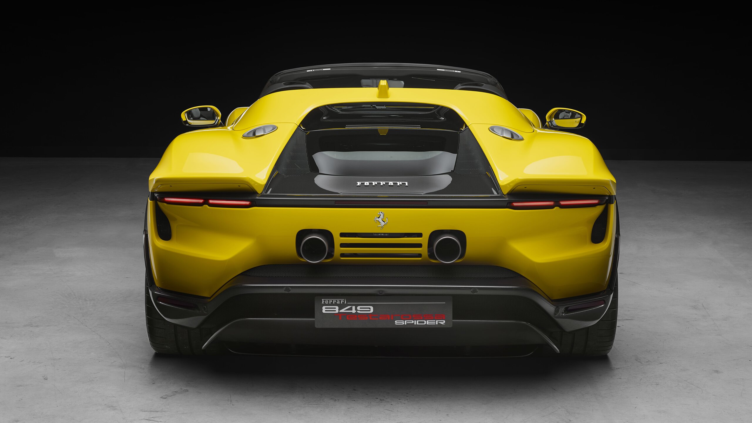 2027 Ferrari 849 Testarossa Spider Yellow in 1:18 scale by BBR