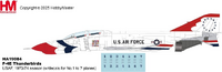 F-4E Thunderbirds USAF 1973/74 season (w/decals for No.1 to 7 planes) in 1:72 scale