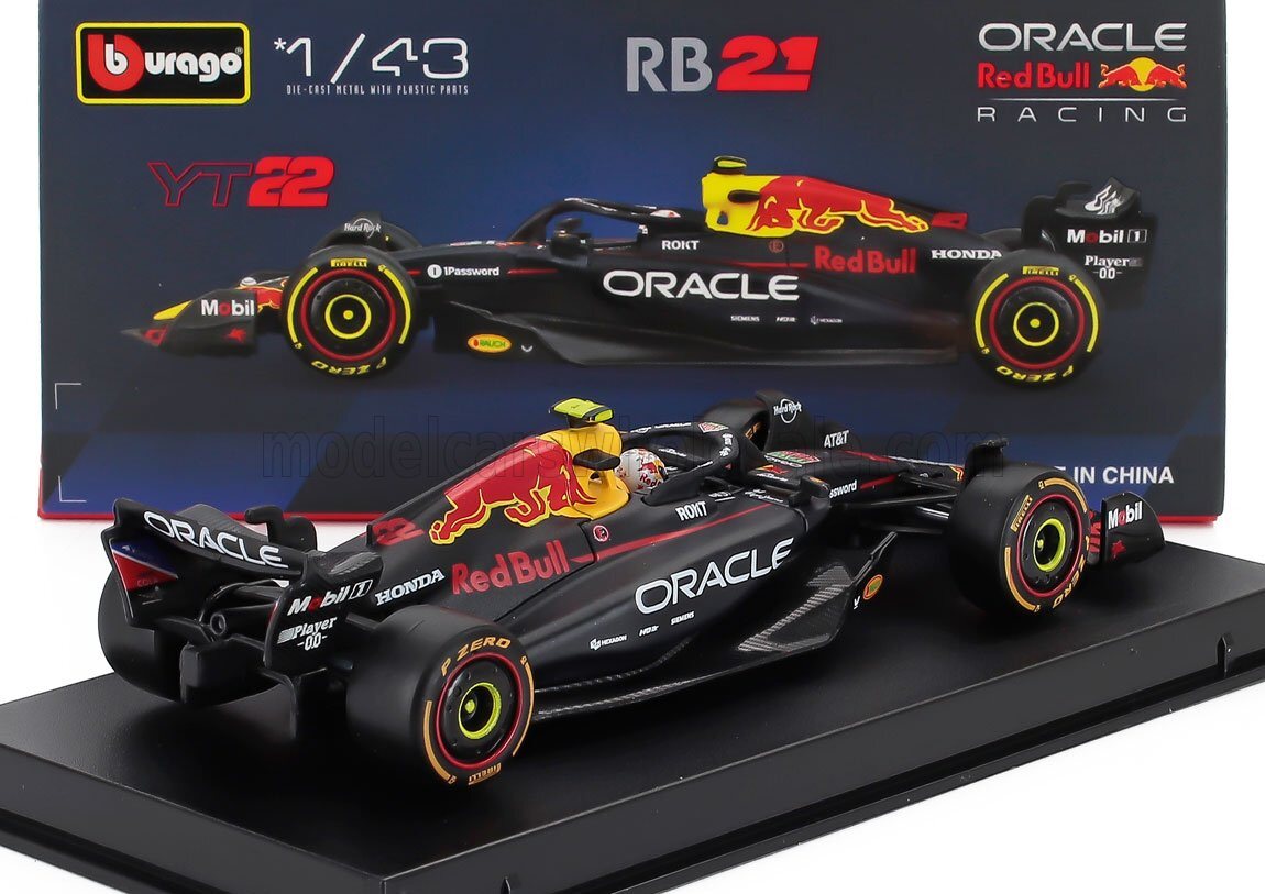 Red Bull Racing RB21 2025 Season #22 Yuki Tsunoda in 1:43 scale w ...