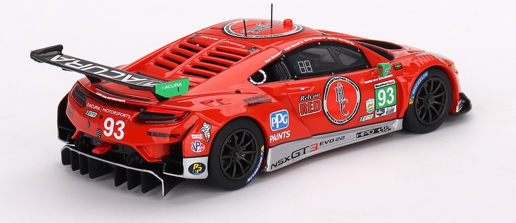 Acura NSX GT3 EVO22 #93 Racers Edge Motorsports w/ WTR IMSA 2023 ...