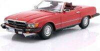 1979 Mercedes Benz SL Class 450SL Cabriolet USA Version Red in 1:12 scale