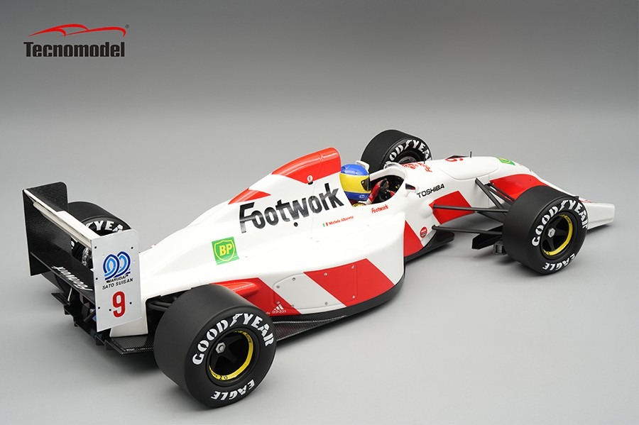 Footwork FA13 #9 1992 Monaco GP Michele Alboreto in 1:18 scale by ...