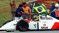 McLaren Ford MP4/8 Ayrton Senna Winner Brazil GP 1993 Dirty Version in 1:43 scale LE 994
