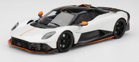 Aston Martin Valhalla Lunar White in 1:18 scale