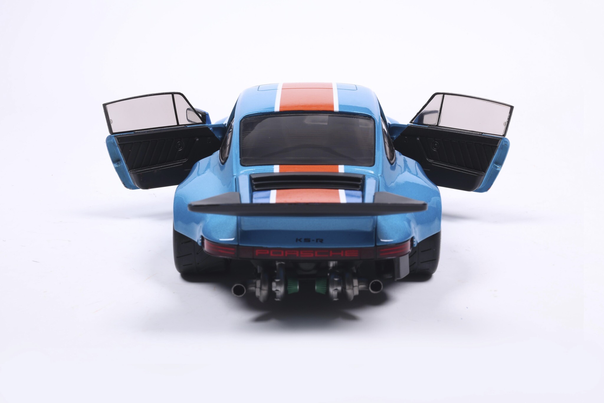 2026 KS-R by Khyzyl Saleem Metallic Blue Racer in 1:18 scale by Solido
