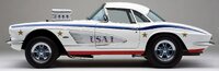 1961 Chevrolet Corvette 250th Birthday USA-1 in 1:18 scale
