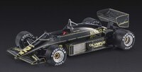 Lotus 97T #12 1985 Portugal GP Ayrton Senna in 1:12 scale w/ Driver Figure