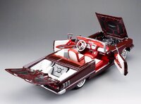 1960 Ford Thunderbird Convertible Burgundy 1:18