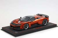 Ferrari F80 Carbon Optional Rame Mica and Carbon-Silver Wheels in 1:18 scale L/E of 24 Pieces