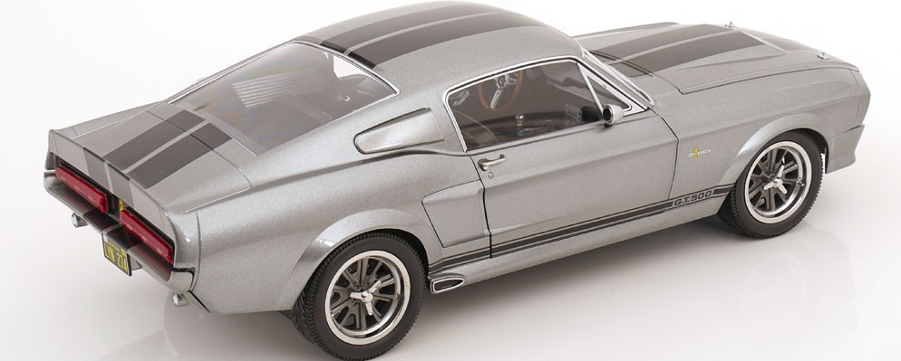 1967 Ford Mustang Shelby GT500 Eleanor Coupe Grey/Black in 1:12 scale ...