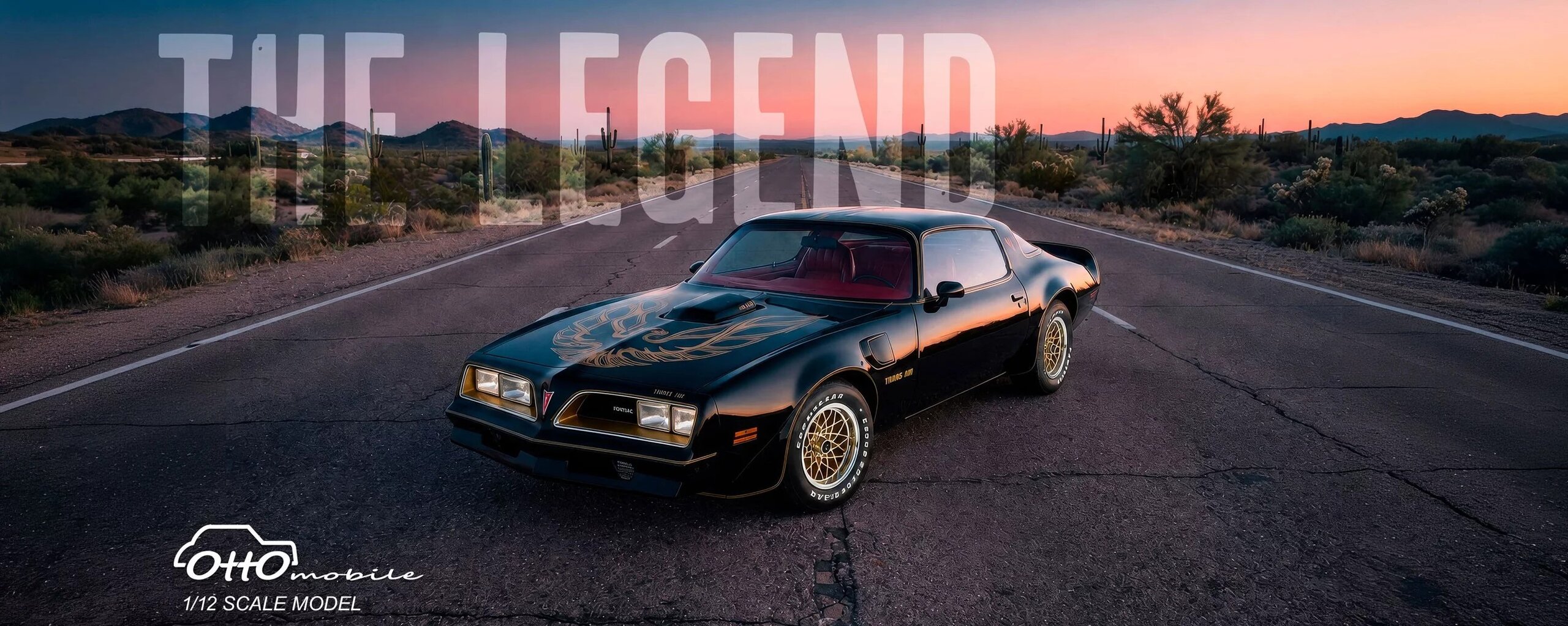 1978 Pontiac Trans Am in 1:12 fine scale model G098 