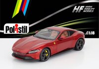 2019 Ferrari Roma Red Metallic in 1:18 scale