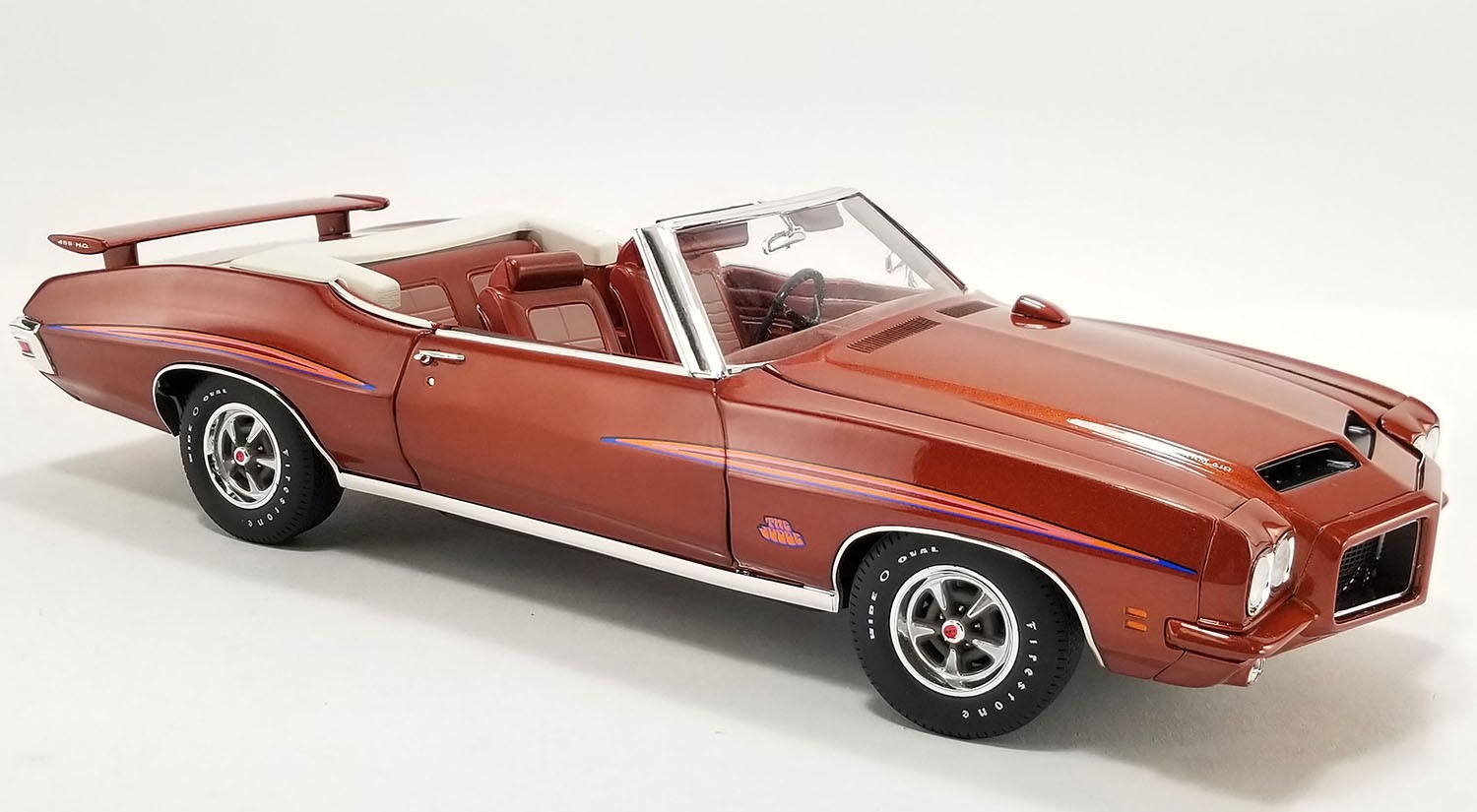 1971 Pontiac GTO Judge Convertible Castilian Bronze in 118 scale by