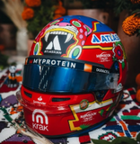 Alexander Albon F1 Helmet 2025 Mexican GP in 1:5 scale