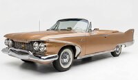 1960 Plymouth Fury Open Convertible Caramel Metallic 1:18