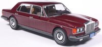 1980 Rolls Royce Silver Spur Dark Red 1:18