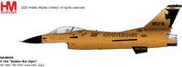 F-16A "Golden Bat Viper" 85-1565 185 ARW Iowa ANG 2022 in 1:72 scale
