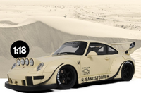 2023 RWB Sandstorm Beige in 1:18 scale