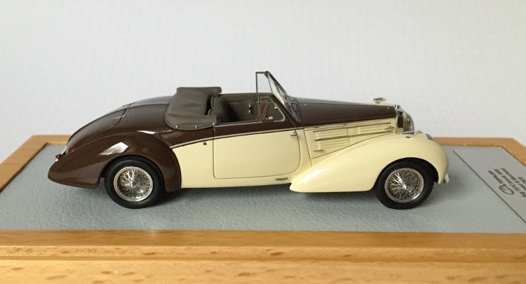 Chro61 1/43 Bugatti T57C Aravis 1939 Letourneur & Marchand - Chromes - Bleu