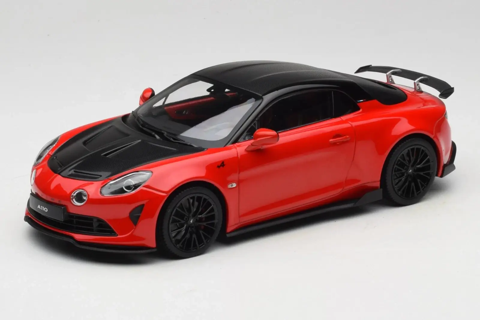 2025 Alpine A110 R Turini Seismic Red in 1:18 scale by Norev