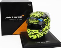 2024 Lando Norris Mini Replica Helmet in 1/5 Scale
