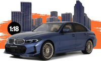 2024 Alpina B3 GT Saloon Blue in 1:18 scale