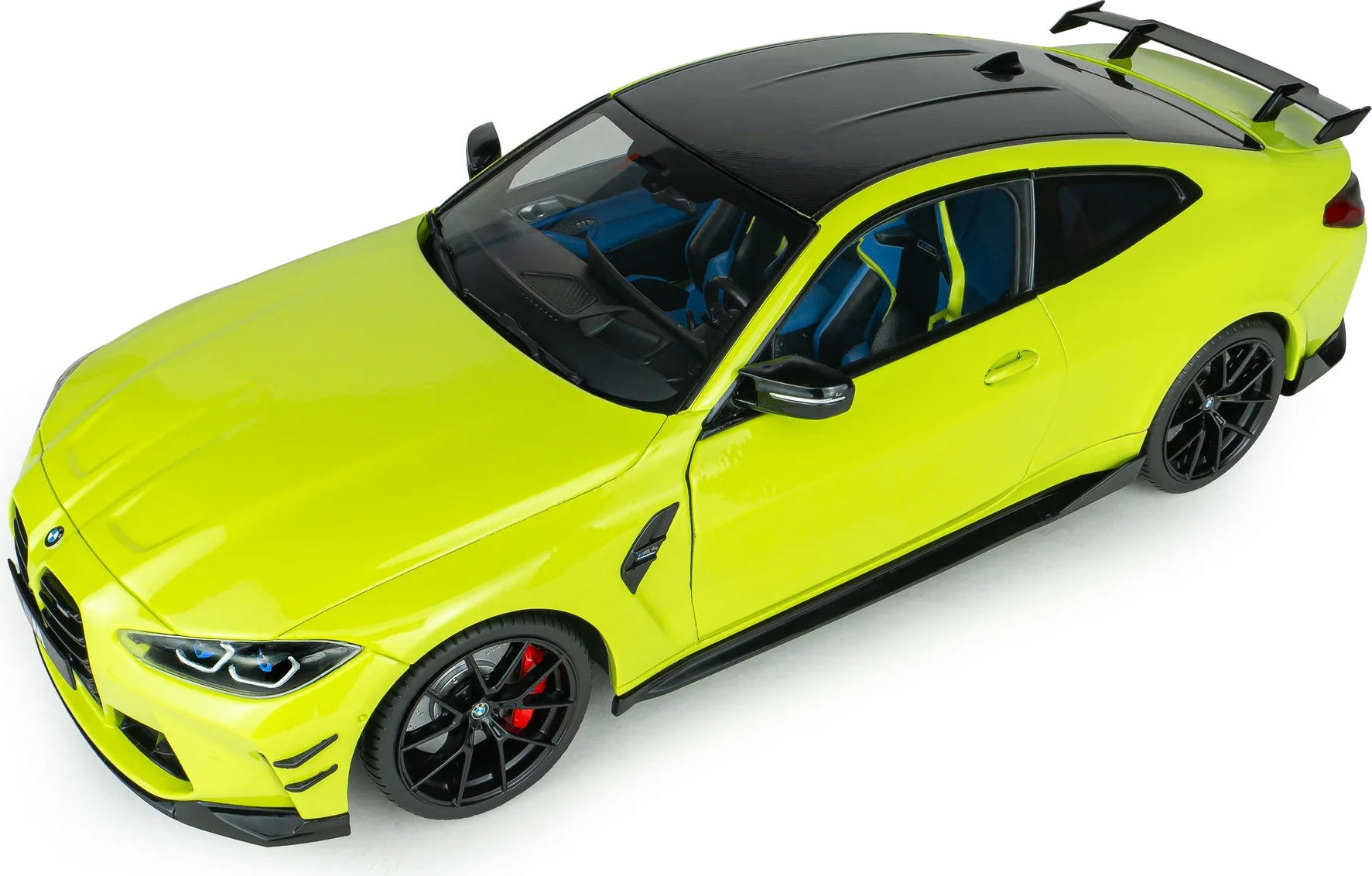 2025 BMW M4 w/ M Performance Parts Paolo Yellow 1:18 by Solido