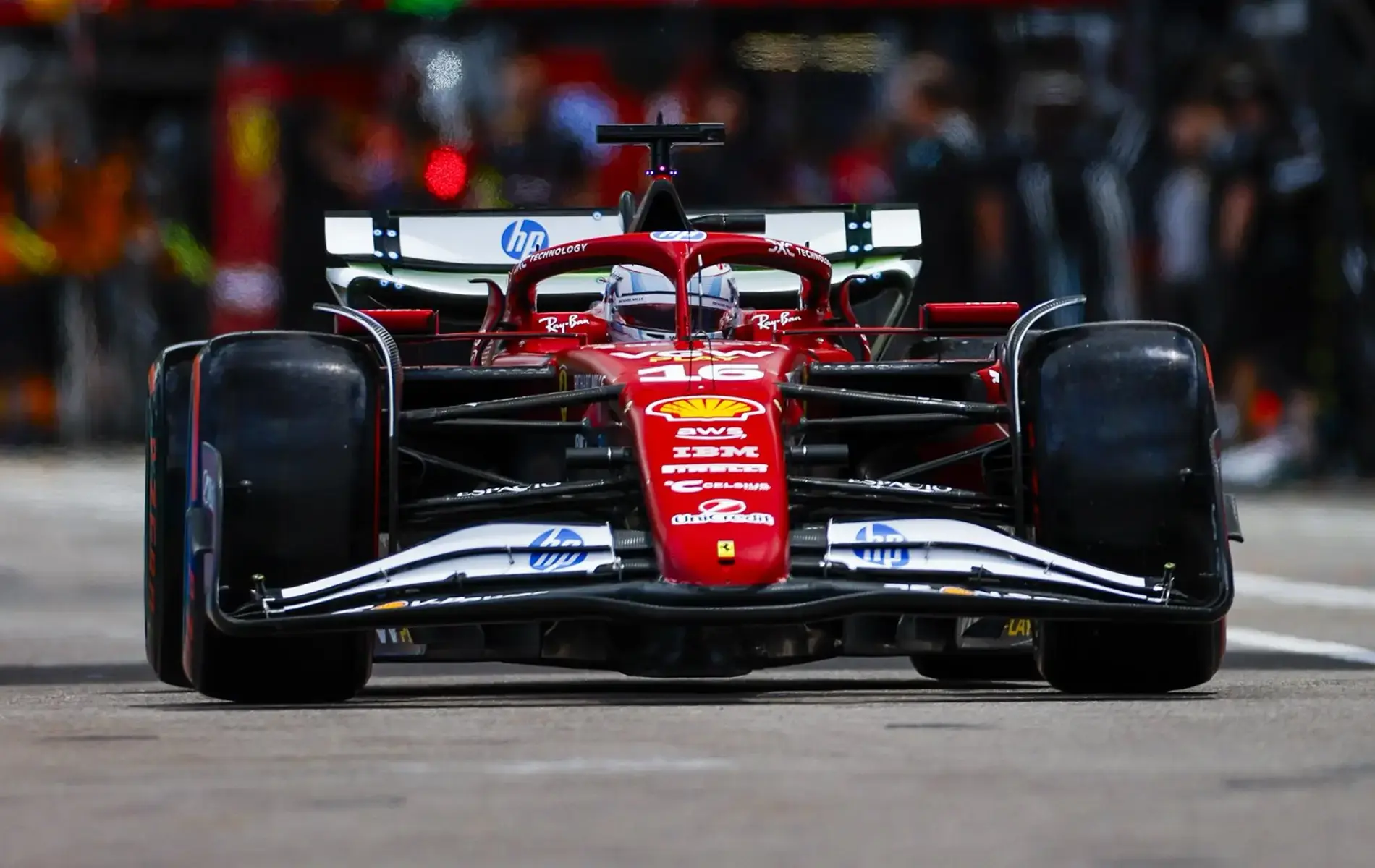 Ferrari 2025 Monaco GP Charles Leclerc 2nd Place Livery for 25 Years w ...