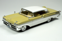 1958 Mercury Park Lane Mayfair Yellow & Marble White in 1:43 scale