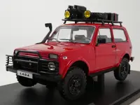 1980 Lada Niva Red in 1:18 scale