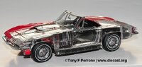1967 Corvette Convertible- "Clear Cast" Edition- Ltd Ed of 5,000 in 1:24 scale
