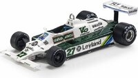 Williams FW07B #27 Jones World Champion 1980 French GP w/ Display Case in 1:18 scale