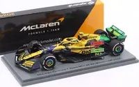 Lando Norris Senna Tribute McLaren Formula 1 4th Monaco GP 2024 in 1:43 scale