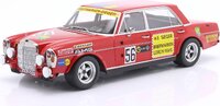 Mercedes Benz 300 SEL 6.8 AMG #56 1972 200 Miles Nuremberg in 1:18 scale