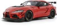 2023 Toyota Supra GT4 100 Edition Plasma Orange in 1:18 scale