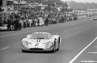 Ford GT40 MKIV 7.0L V8 #2 1967 24h Le Mans in 1:12 scale