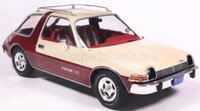 1975 AMC Pacer Dark Red/Beige 1:18