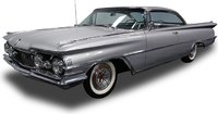 1959 Oldsmobile 98 Hardtop Silver Mist in 1:18 scale