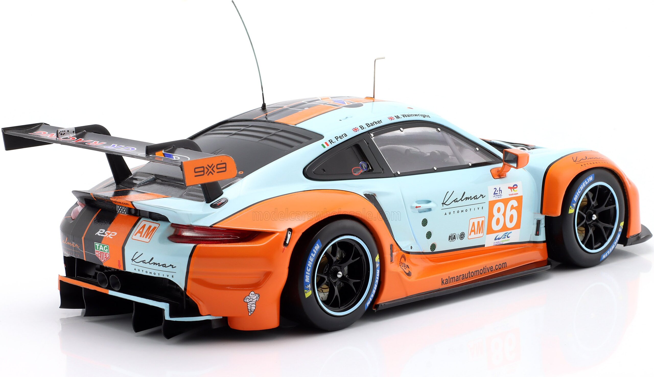 Miniature Ixo 1/43 Porsche 911 RSR-19 N°92 24H Le Mans