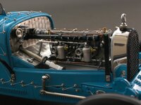 1924 Bugatti Type 35 Diecast Model Car T35 in 1:18 Scale