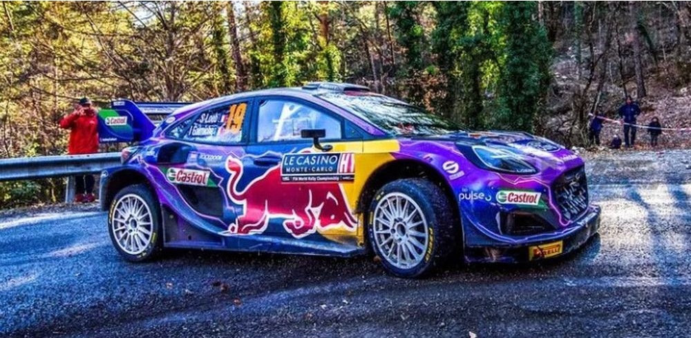 2022 Ford Puma Rally1 Winner Rallye Monte Carlo in 1:18 scale by IXO