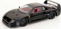 1990 Ferrari F40 Lightweight Black in 1:12 scale