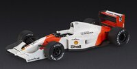 McLaren MP4/7 #1 1992 Monaco GP Ayrton Senna in 1:12 scale w/ Driver Figure