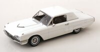 1966 Ford Thunderbird Coupe White in 1:18 scale