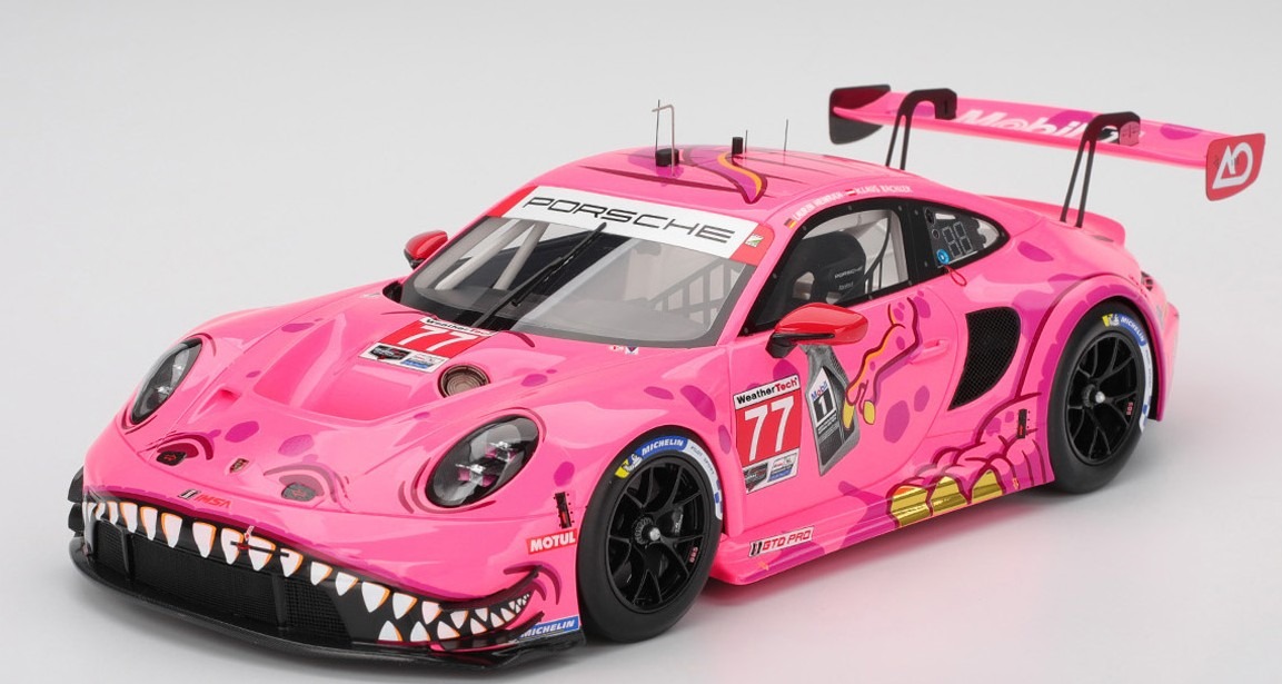 Porsche 911 GT3 R (992) #77 AO Racing 2025 IMSA Detroit Grand Prix in 1 ...
