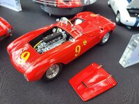 Ferrari 375 MM Spider #9 1954 Savannah GP William Spear in 1:18 scale